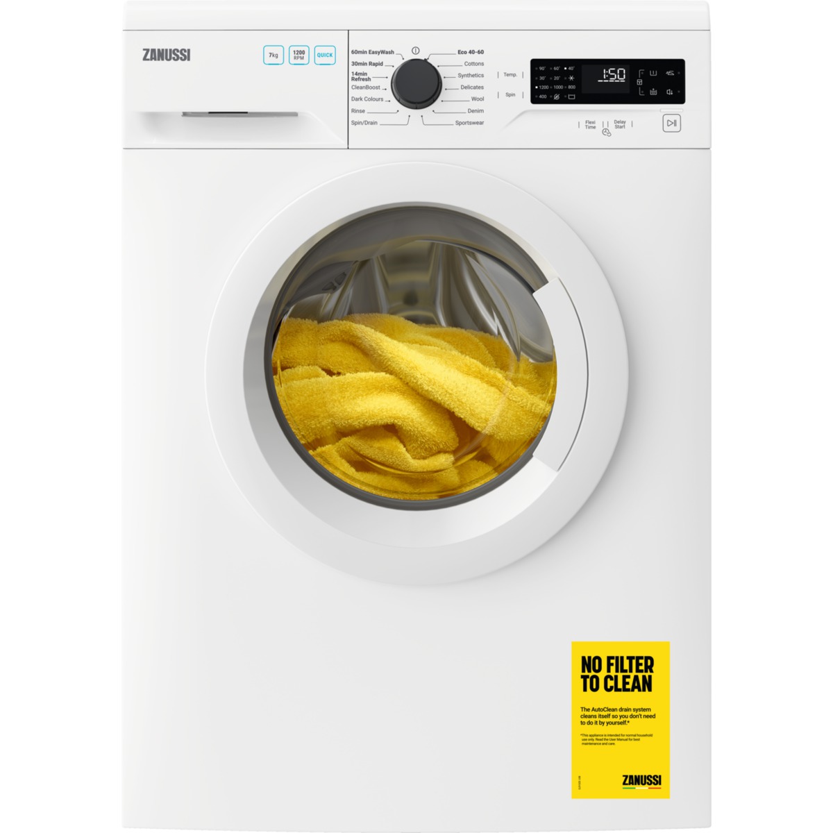 Image of Zanussi ZWF725B4PW